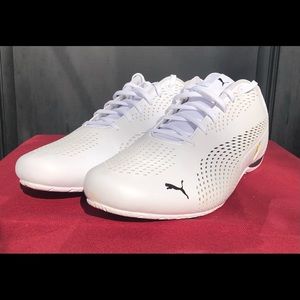 Puma Ferrari SF Drift Cat 5 Ultra II White Men Shoes Limited 306422-04 SIZE 12